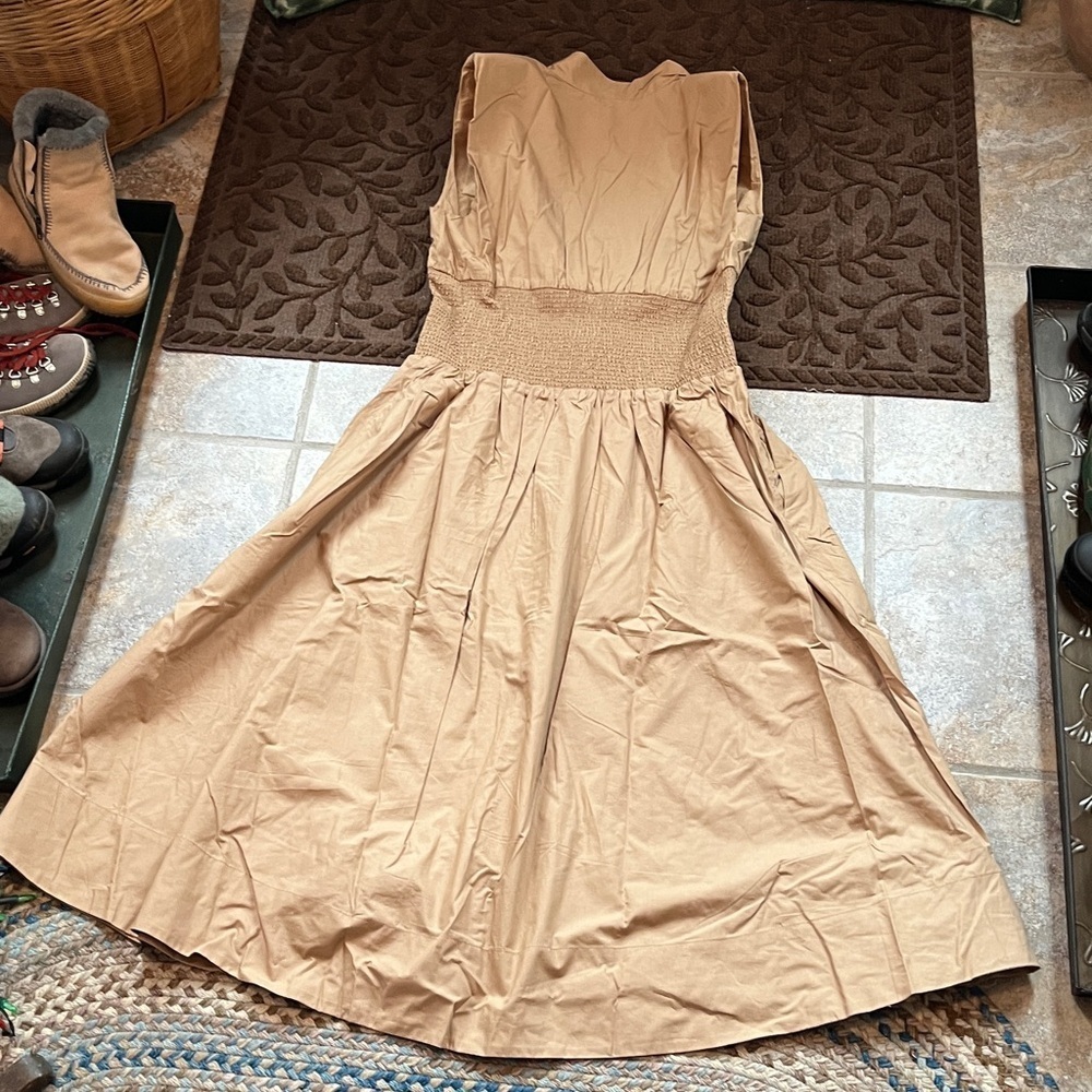 Anthropologie Tommie Cap Sleeve Shirt Dress Size Large NWT - Picture 12 of 13